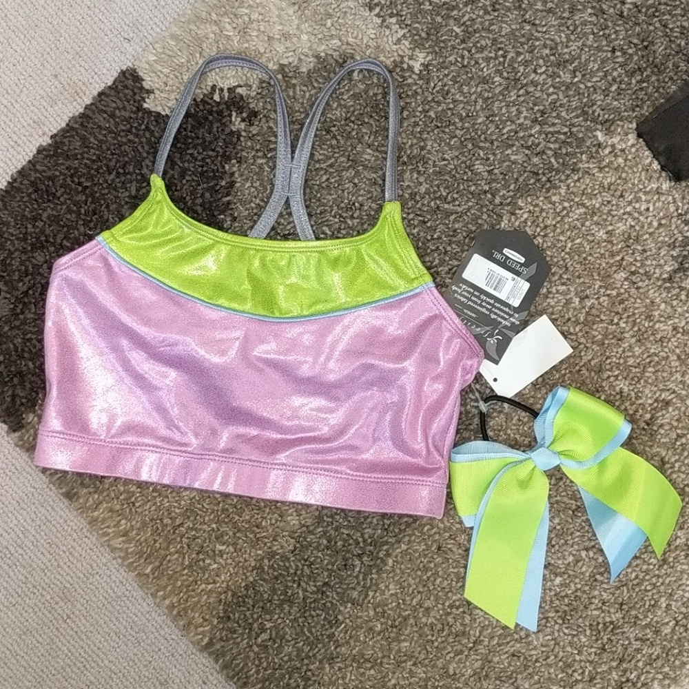 NWT Dance Top Danskin Freestyle Elite